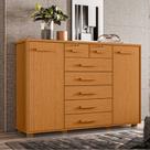 Cômoda 2 Portas 7 Gavetas Fontana Albatroz