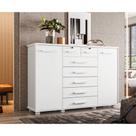 Cômoda 2 Portas 7 Gavetas Fontana Albatroz
