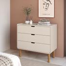 Cômoda 3 Gavetas 90cm para Melhor Organização Aura