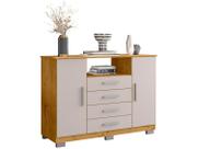 Cômoda 4 Gavetas 2 Portas Araplac Nairóbi