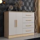 Cômoda 4 Gavetas 2 Portas Bariloche Móveis Sul Cômoda 4 Gavetas 2 Portas Bariloche Móveis Sul