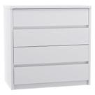 Cômoda 4 Gavetas Blank F04 Branco - Mpozenato