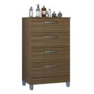 Cômoda 4 Gavetas Para Quarto - Poquema