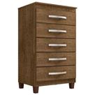 Comoda 5 Gavetas 57 Cm Moden 2259 Malbec Incp