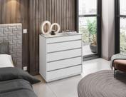 Comoda 5 Gavetas Belize Branco