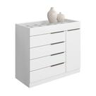 Cômoda 5 Gavetas Porta Joias Organizador Vidro Sevilha Cômoda 5 Gavetas Porta Joias Organizador Vidro Sevilha