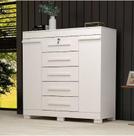 Comoda 5gav c/Sapateira Diana Branca Cod: 641.011