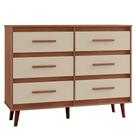 Comoda 6 Gavetas 120 cm Mila Mobbs