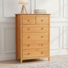 Cômoda 6 Gavetas em Madeira Maciça Nest Cômoda 6 Gavetas em Madeira Maciça Nest