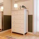 Cômoda 6 Gavetas em Madeira Maciça Nest Cômoda 6 Gavetas em Madeira Maciça Nest