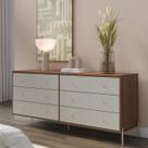 Cômoda 6 Gavetas Jasper 178 Cm