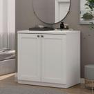 Cômoda 79 cm x 77,5 cm para Quarto com 2 Portas 100% MDF