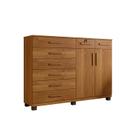 Cômoda 8 Gavetas 2 Portas New Triunfo Benetil Móveis Cinamomo