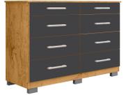 Cômoda 8 Gavetas Araplac Denver Cômoda 8 Gavetas Araplac Denver