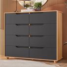 Cômoda 8 Gavetas Flex Doble Albatroz