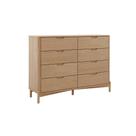Cômoda 8 Gavetas Linha Nest - Finestra Móveis - 100% Madeira Maciça
