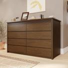 Cômoda 8 Gavetas Sofisticada Mdf Pacioli