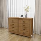 Cômoda 8 Gavetas Topázio Freijó Madeira Pinus - Finestra
