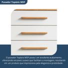 Comoda Advantage 5 Gavetas 1 Porta Sapateira Freijo / Off White Batrol
