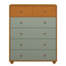 Cômoda Albatroz Vittoria 15831 6 Gavetas MDP 110x90x41cm