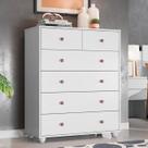 Comoda albatroz vittoria branco fosco liso
