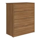 Cômoda Alia 4 Gavetas Amêndola Touch - Demartêz