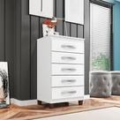 Cômoda Ambiente Catar 5 Gavetas Branco - Incorplac Cômoda Ambiente Catar 5 Gavetas Branco - Incorplac