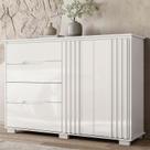 Cômoda Ambiente Texas Branco Brilho - Moval