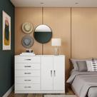 Cômoda Ana 2 PT 5 GV Branca