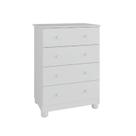 Cômoda Bebê Moveis Peroba Junior 04 gavetas 100% MDF