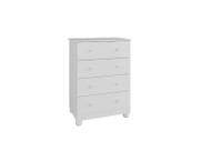 Cômoda Bebê Moveis Peroba Junior 04 gavetas 100% MDF
