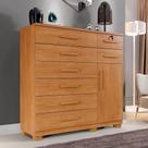Cômoda Bela Plus 8 Gavetas E 1 Porta Cinamomo Cômoda Bela Plus 8 Gavetas E 1 Porta Cinamomo