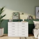 Cômoda Chicago 10Gv Branco