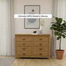 Cômoda com 8 Gavetas Madeira Maciça - Linha Topázio - Finestra Móveis