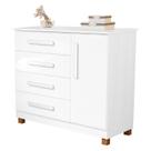 Cômoda Com Sapateira 4 Gavetas 1 Porta Grécia Cômoda Com Sapateira 4 Gavetas 1 Porta Grécia