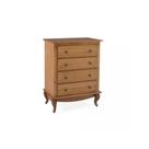 Comoda Country Clean 4 Gavetas 79cm Sem Dvd - Tommy Design