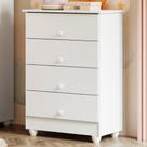 Cômoda de Bebê 100% MDF 4 Gavetas Soft Life