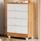Cômoda de Bebê 100% MDF 4 Gavetas Soft Life