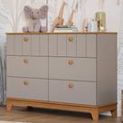 Cômoda de Bebê 6 Gavetas MDF Liza Permobili Cômoda de Bebê 6 Gavetas MDF Liza Permobili
