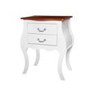Cômoda de Madeira com 2 Gavetas Bombê Antique - 1025