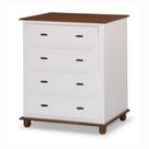 Cômoda de Madeira com 4 Gavetas Antique - M550400 Cômoda de Madeira com 4 Gavetas Antique - M550400