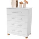Cômoda de Qualidade com 4 Gavetas100%MDF Suíça Cômoda de Qualidade com 4 Gavetas100%MDF Suíça