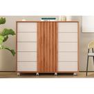 Cômoda de Quarto Pegasus c/ 2 Portas e 5 Gavetas Freijo/Off White - Caemmun