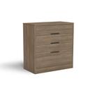 Cômoda de Quarto S824 c/ 4 Gavetas Nogueira - Kappesberg