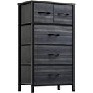 Cômoda de Tecido YITAHOME com 5 Gavetas e Estrutura de Aço