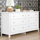 Cômoda Ditália 6 Gavetas DM-221 Branco Cômoda Ditália 6 Gavetas DM-221 Branco