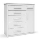 Cômoda Elegance 1 PT 6 GV Branca