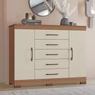 Comoda Elegance Tuboarte 5 gavetas e 2 portas 100% em MDF