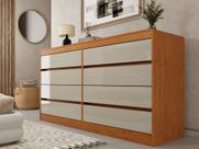 Comoda Espanha 8 Gavetas Tcil Cinamomo Off