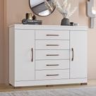 Comoda Essence 5 gavetas e 2 portas 100 em MDF